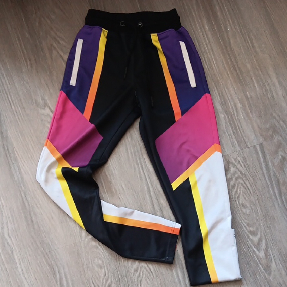 Fashion Nova Black and White Joggers